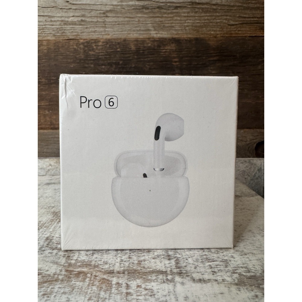 Pro6 Wireless Earbuds with Charging Case‎ – Sealed